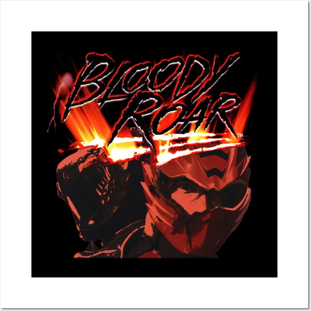 Bloody Beast (No Font) Wall Art by Punch Black